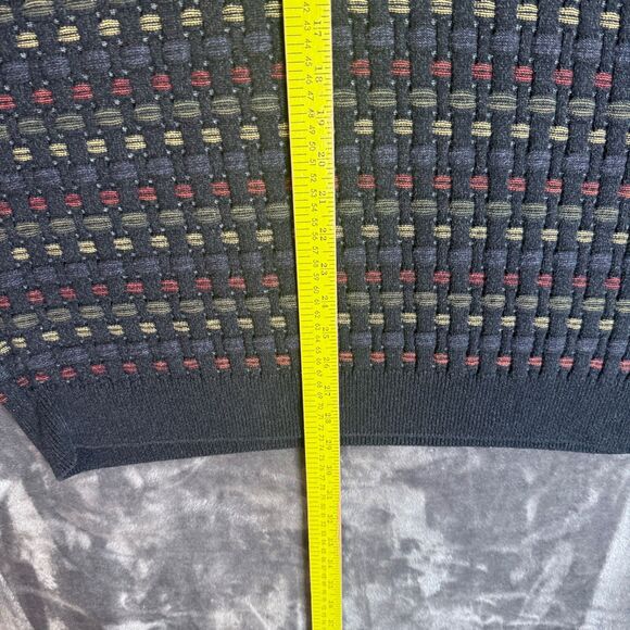 Saks Fifth Avenue Knit Sweater Men's Size X-Large Crewneck Long Sleeve Pullover - Picture 3 of 7